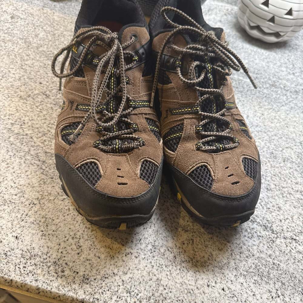 Merrell Men's‎ Boulder Empire Yellow Hiking Trail Shoes